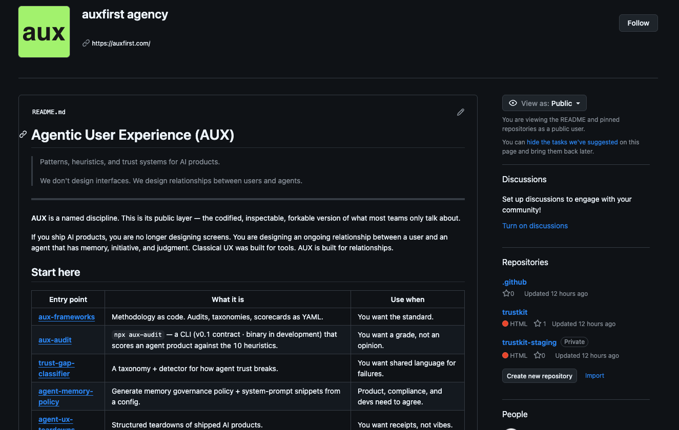 Auxfirst GitHub — Introducing TrustKit